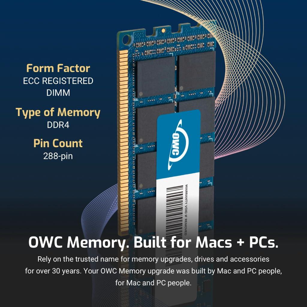 OWC OWC 32GB (2x16GB) DDR4 2400 PC4-19200 CL17 1Rx4 288-pin 1.2V ECC Registered DIMM Memory RAM Module Upgrade Kit Compatible with Cisco UCS C240 M4