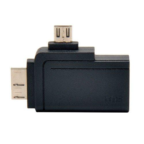 Tripp Lite TRIPP LITE 2-in-1 Adapter USB 3.0 Micro B and USB 2.0 Micro B to USB A (U053-000-OTG)