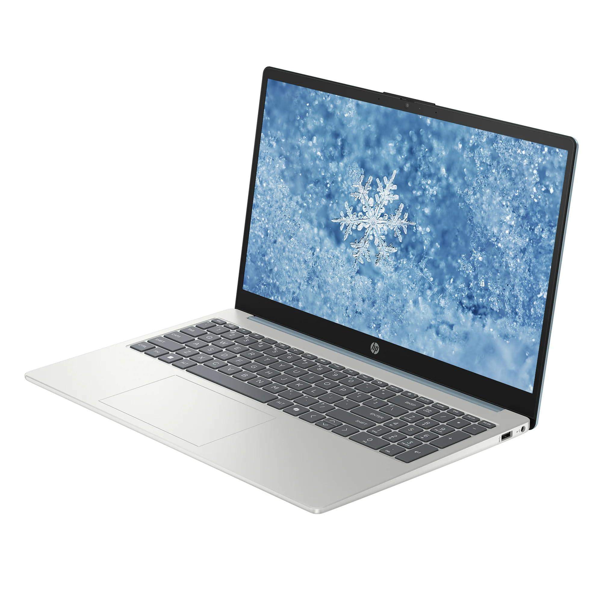 HP HP 15.6" FHD Business & Student Laptop Computer, 16GB RAM 512GB SSD, 8-Cores Intel Core i3, Windows 11 Pro Laptop with Microsoft Office Lifetime Suite, Fingerprint Reader, PLUSERA Earphones, Silver