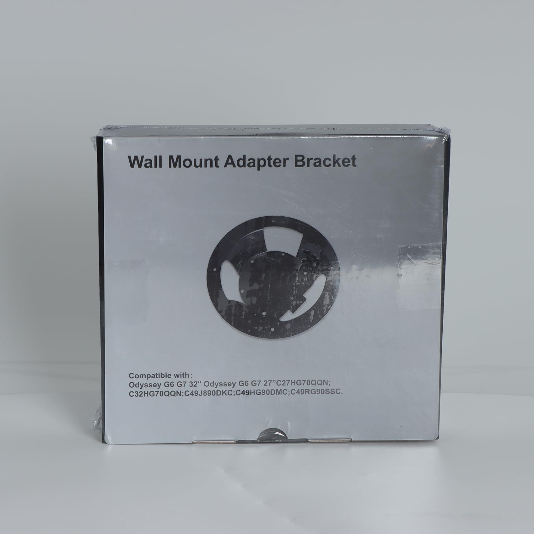 Tjyuze BN96-42913A/BN61-14898A Wall Mount Adapter Bracket Compatible with Samsung Odyssey G6 VESA G7 27\" 28\" 32\" 49\" LC27G75T S28BG702EC LC32G75T C49HG90D C49J890D S49A950UIC C49RG90SSN