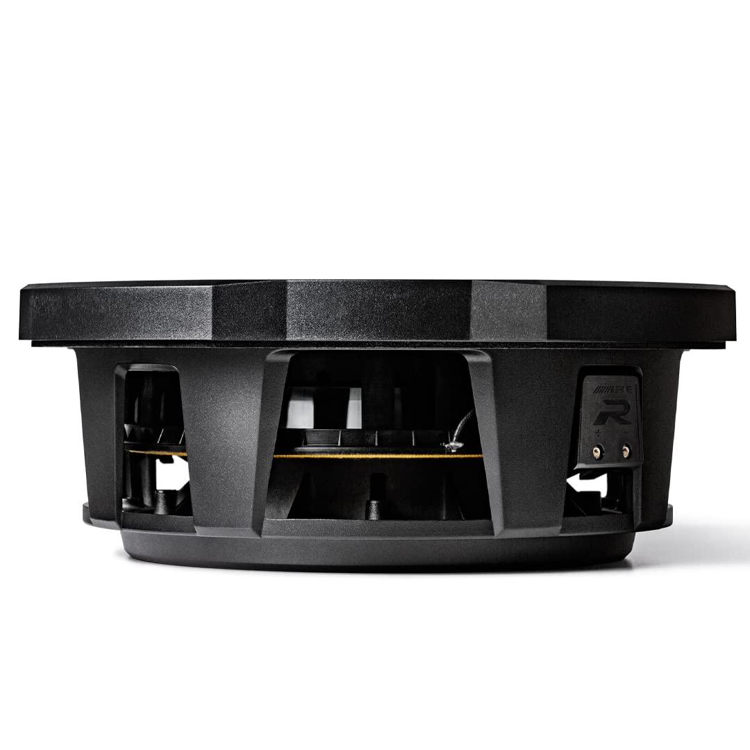 Alpine Alpine RS-W12D4 12-inch R-Series Shallow Subwoofer with Dual 4-Ohm Voice Coils