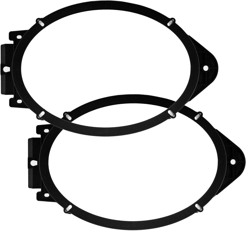 KICKER KICKER Speakers 6X9 inch for GMC Canyon (4 Door/Extended) 2015-2024 Upgrade Kit - Pair of CS Series with Adapters and Harness, Car Audio Front Door Speaker CSC693, 46CSC6934