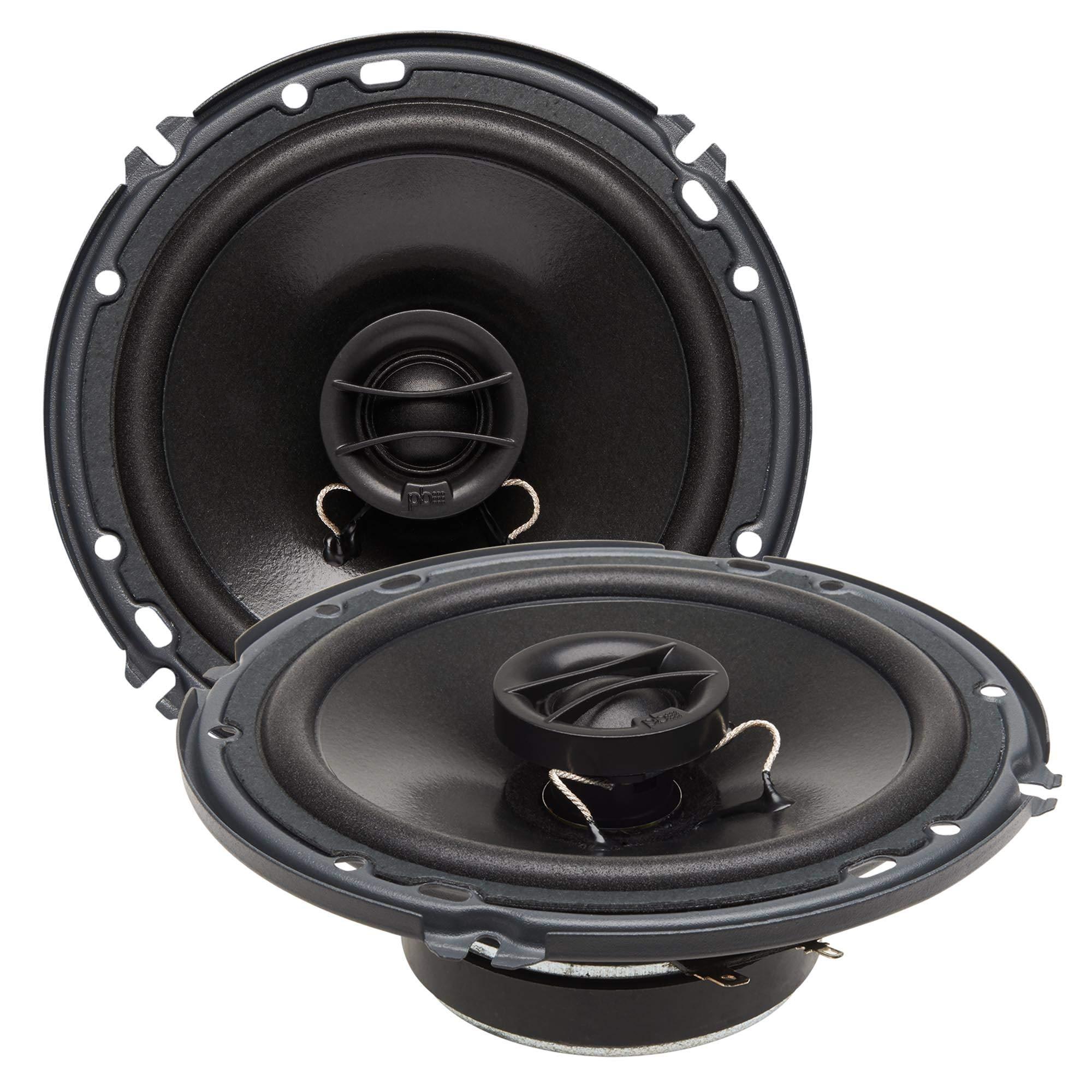 PowerBass Powerbass S-Series Full Range 4 ? 6.75" Speaker - Set of 2 (S6752),Black