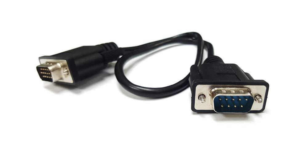 AllAboutAdapters CGA RGB DB 9-Pin to HD 15-Pin VGA Adapter Cable