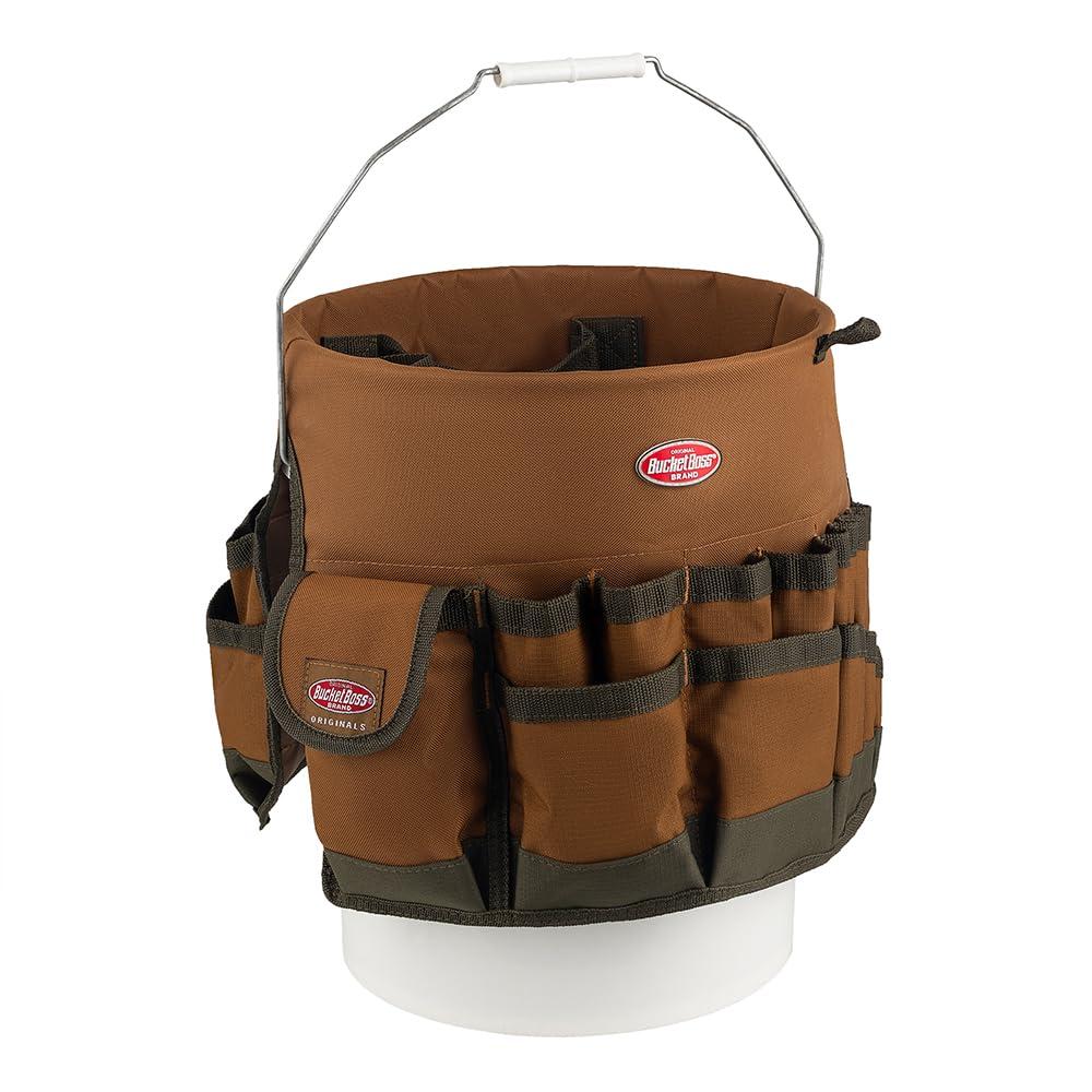 Bucket Boss Bucket Boss The Bucketeer Bucket Tool Organizer in Brown, 10030