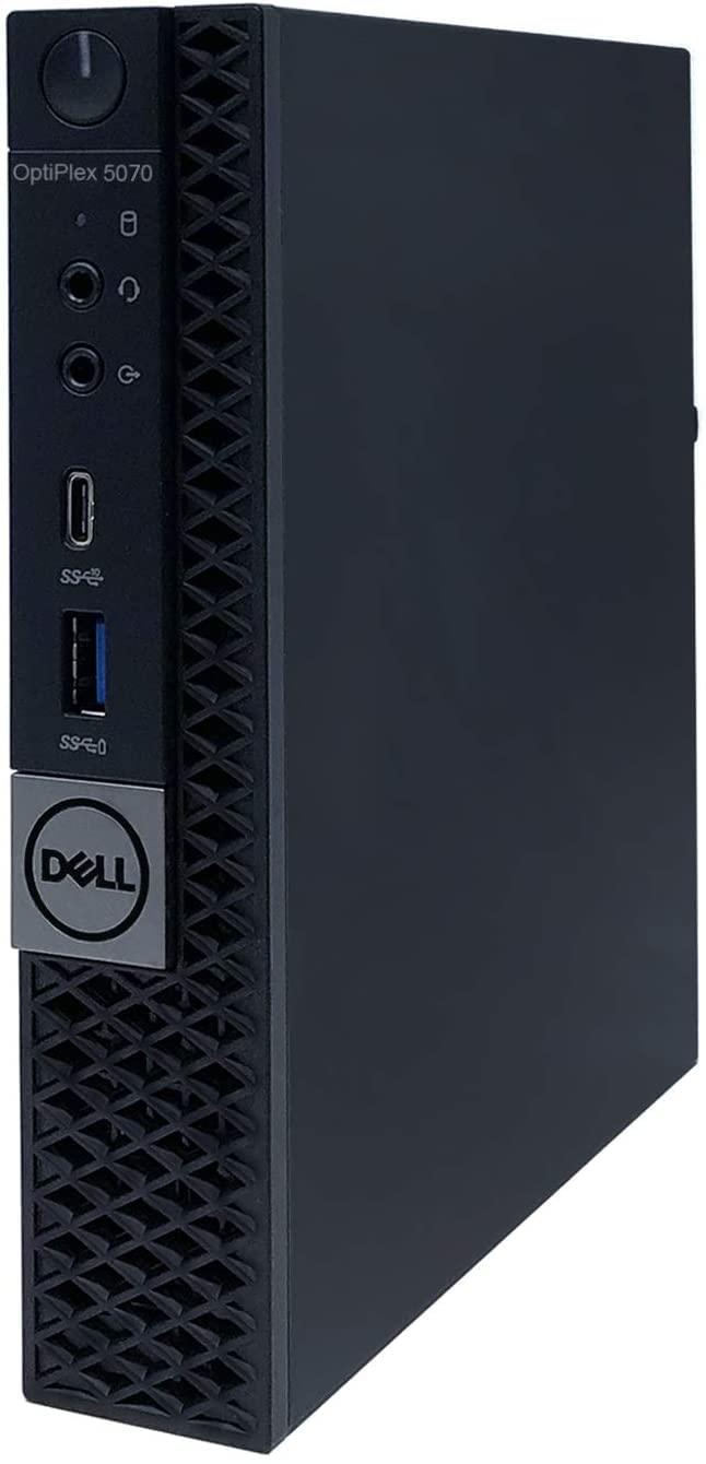 Dell Dell Optiplex 5070 Micro MFF Desktop PC Intel i5-9500T, 32GB DDR4 New 1TB M.2 NVMe SSD, WiFi BT HDMI New KB & Mouse Windows 11 Pro (Renewed)