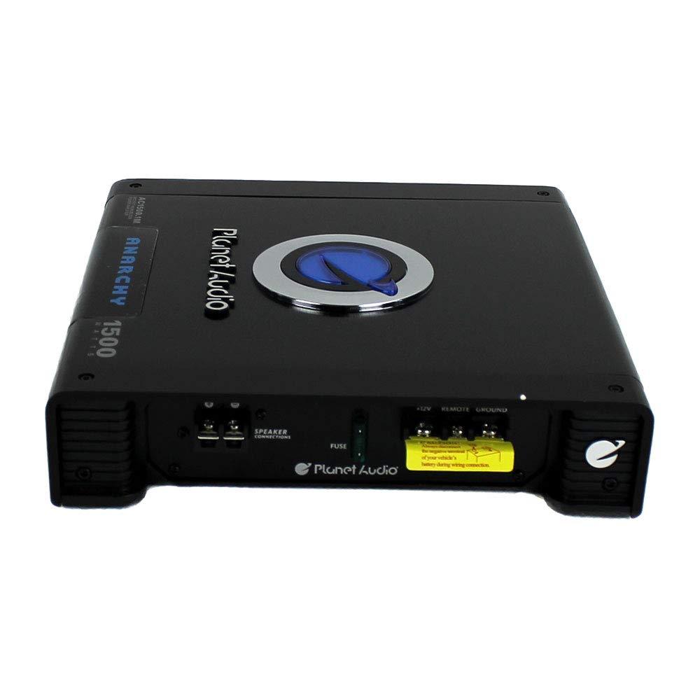 MTX MTX 12 Inch Subwoofer Enclosure, Planet Audio 1500 Watt Amp, and Soundstorm 8GA Wiring Kit