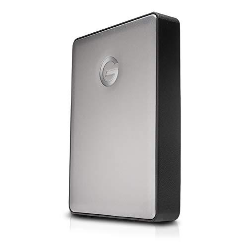 G-Technology G-Technology 4TB G-DRIVE Mobile USB-C (USB 3.1) Portable External Hard Drive, Space Gray - 0G10347