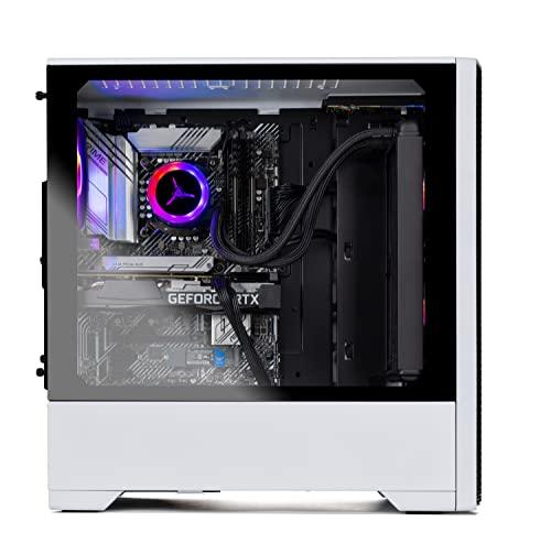 Skytech Gaming Skytech Gaming Skytech Blaze 3.0 Gaming PC Desktop - AMD Ryzen 7 3700X 3.6GHz, RTX 3070 8GB GDDR6, 16GB DDR4 3000, 1TB SSD, 750W Gold PSU, 240MM AIO, AC WiFi, Windows 11 Home 64-bit, White