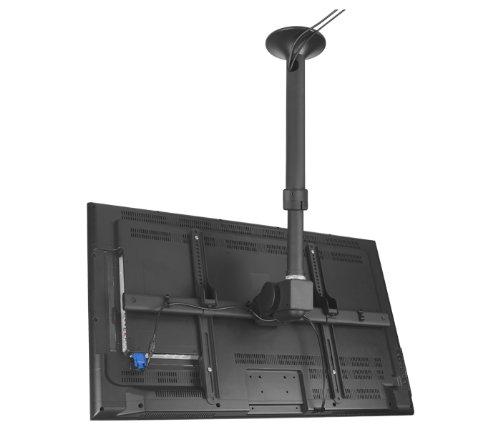 Atdec Atdec TH-3070-CTS Ceiling Mount with Short Drop Length for Displays up to 143-Pound, Black