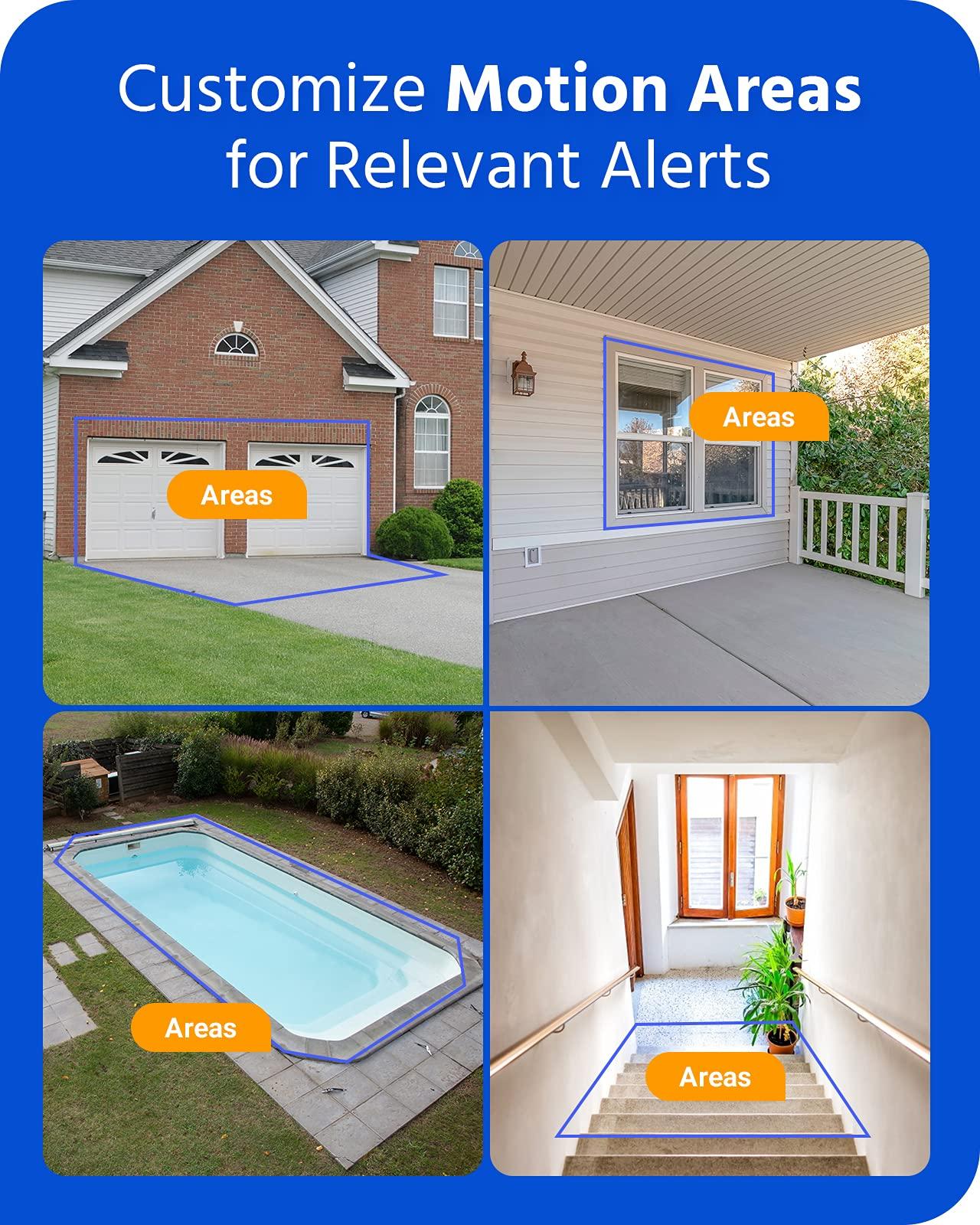 ANNKE ANNKE H800 4K Security Camera System, 8MP 8CH NVR and 4X PoE Turret 4K Cameras Built-in Microphone, IP67 Weatherproof, 120dB WDR & 3D DNR, Smart IR & 100ft EXIR Night Vision(3TB HDD Included)