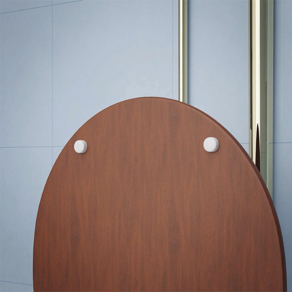 Renovators Supply Manufacturing Renovators Supply Manufacturing Toilet Seat Bumper, 7 White Silicone Toilet Seat Bumpers