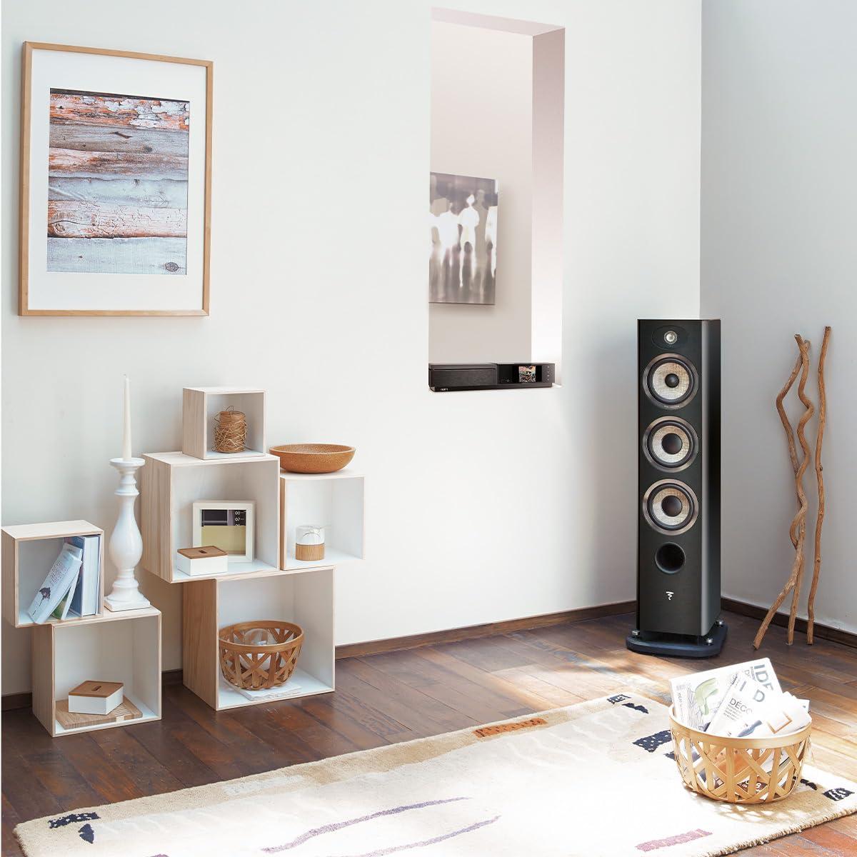 Focal Focal ARIA 926 Black High Gloss 3-Way Floorstanding Audiophile Tower Speakers - Sold Individually