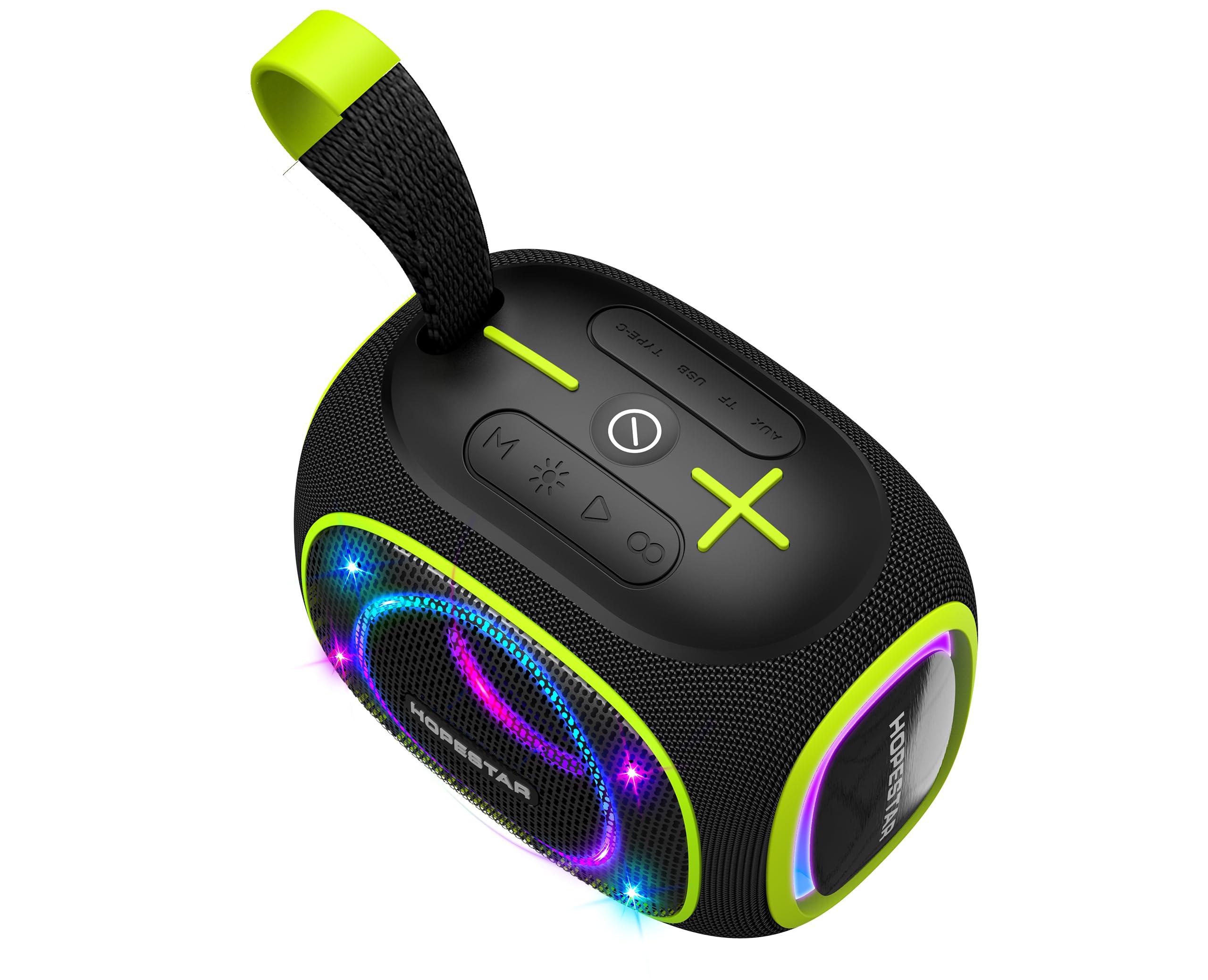 WorryFree Gadgets WorryFree Gadgets 10W Waterproof Mini Wireless Bluetooth Speaker, 2400mAh (Black)