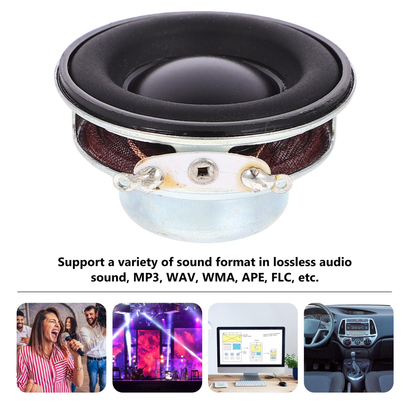 Healifty Healifty Full Range Speaker 4 Ohm 5w Mini DIY Audio Subwoofer Loudspeaker Computer Speakers Home Car Audio Speakers