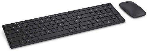 Microsoft Microsoft Designer Bluetooth Desktop Keyboard and Mouse - Black. Utra-Thin, Wireless, Bluetooth Keyboard and Mouse Combo. Works with Bluetooth Enabled PCs/Mac