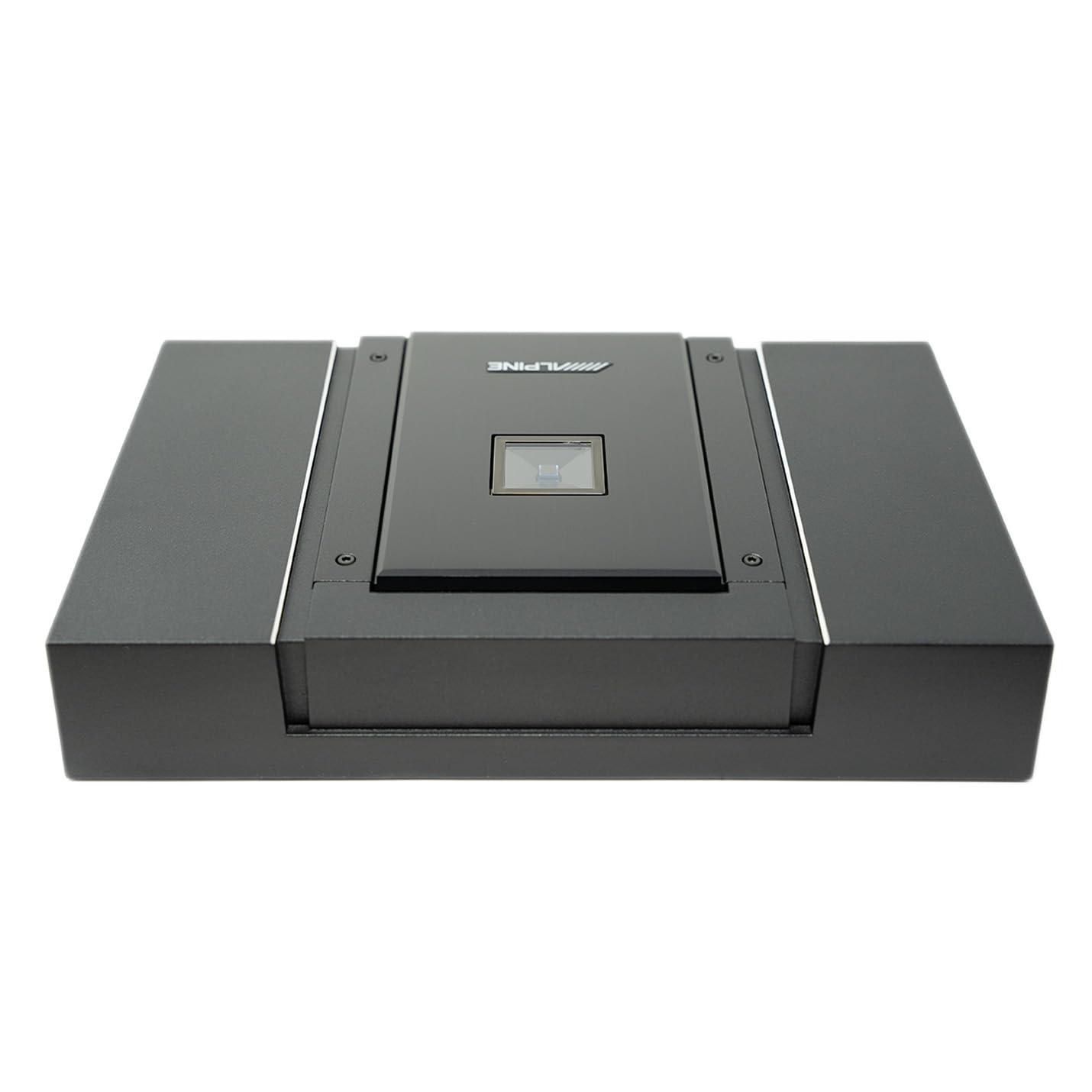 Alpine Alpine Status HDA-M80 Hi-Res Mono Subwoofer Amplifier, 500W x 1 at 4-Ohm, 800W x 1 at 2-Ohm