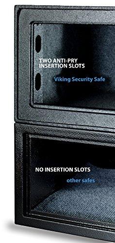 Viking Security Safe Viking Security Safe VS-25BL Heavy Duty Biometric Safe Fingerprint Safe