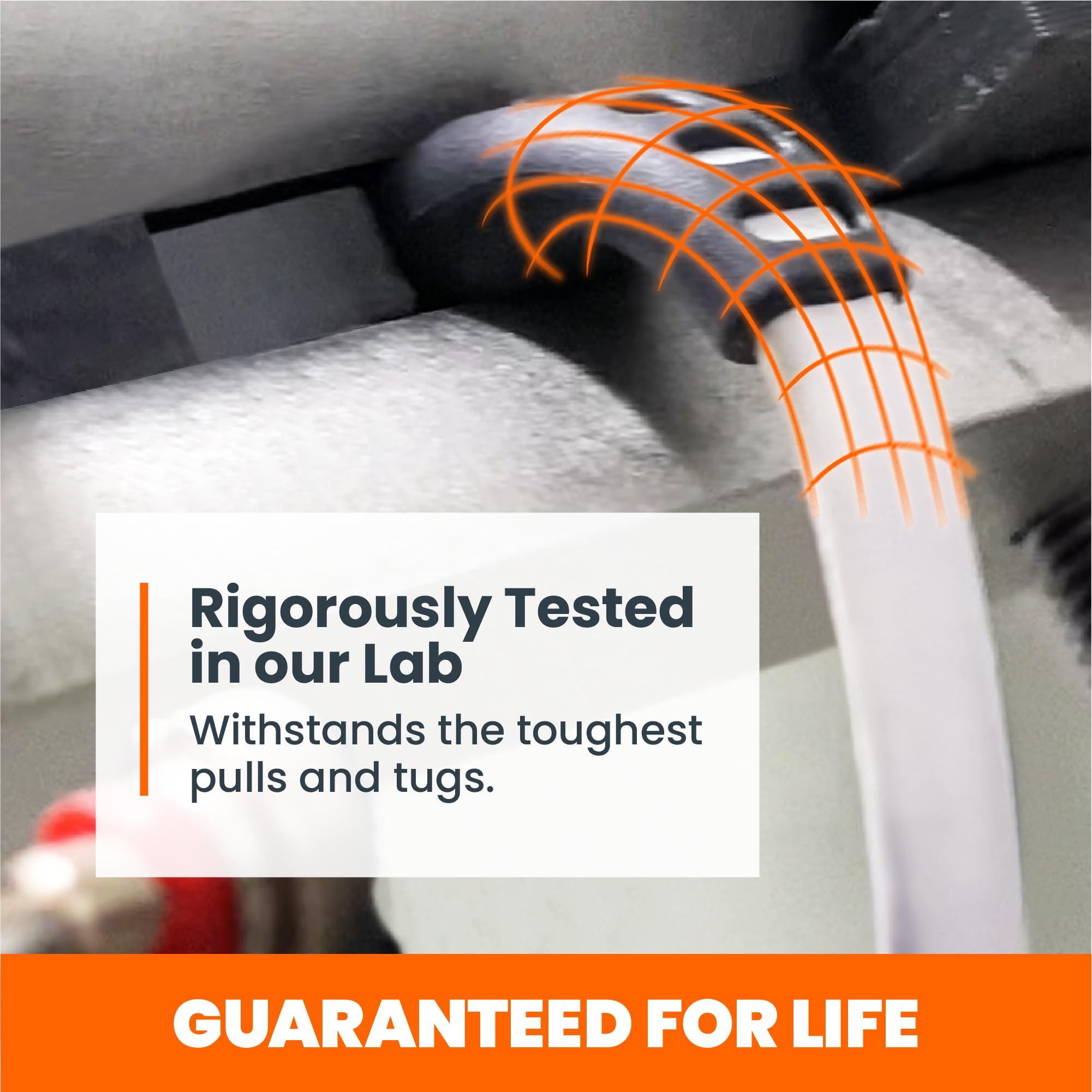 Ventev Ventev Alloy USB A to USB C Cable 10FT for iPhone 16/16 Pro, iPhone 15, MacBook, iPad Pro, iPad Air, Pixel 9, Samsung S25 | Braided Lightning Cable, USB C High Speed Data Transfer Cable - Steel