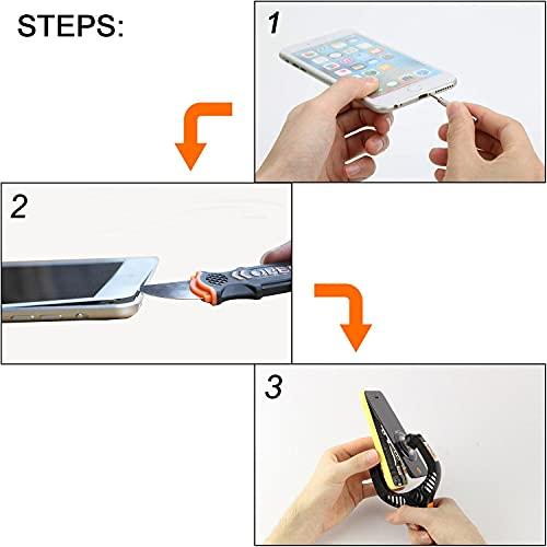Qerfasaly Screen Opening Tool 2 PCS Opening Pliers Cellphone Suction Cup Screen Repair Kit for Mobile Phone Tablet Laptop