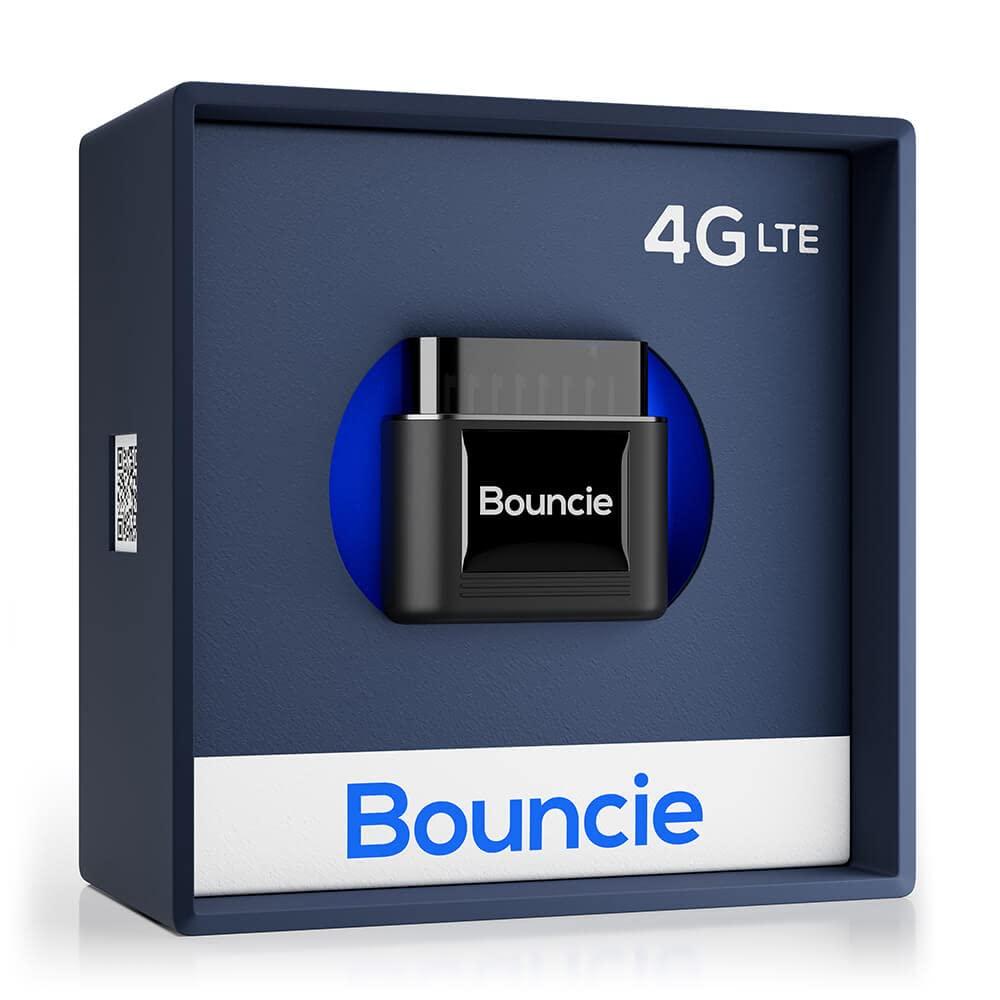 Bouncie Bouncie GPS Tracker for Vehicles with Real-Time Location, Route History, Speed Monitoring, Geo-Fence & Accident Notifications - for Fleets & Family - Cancel Anytime
