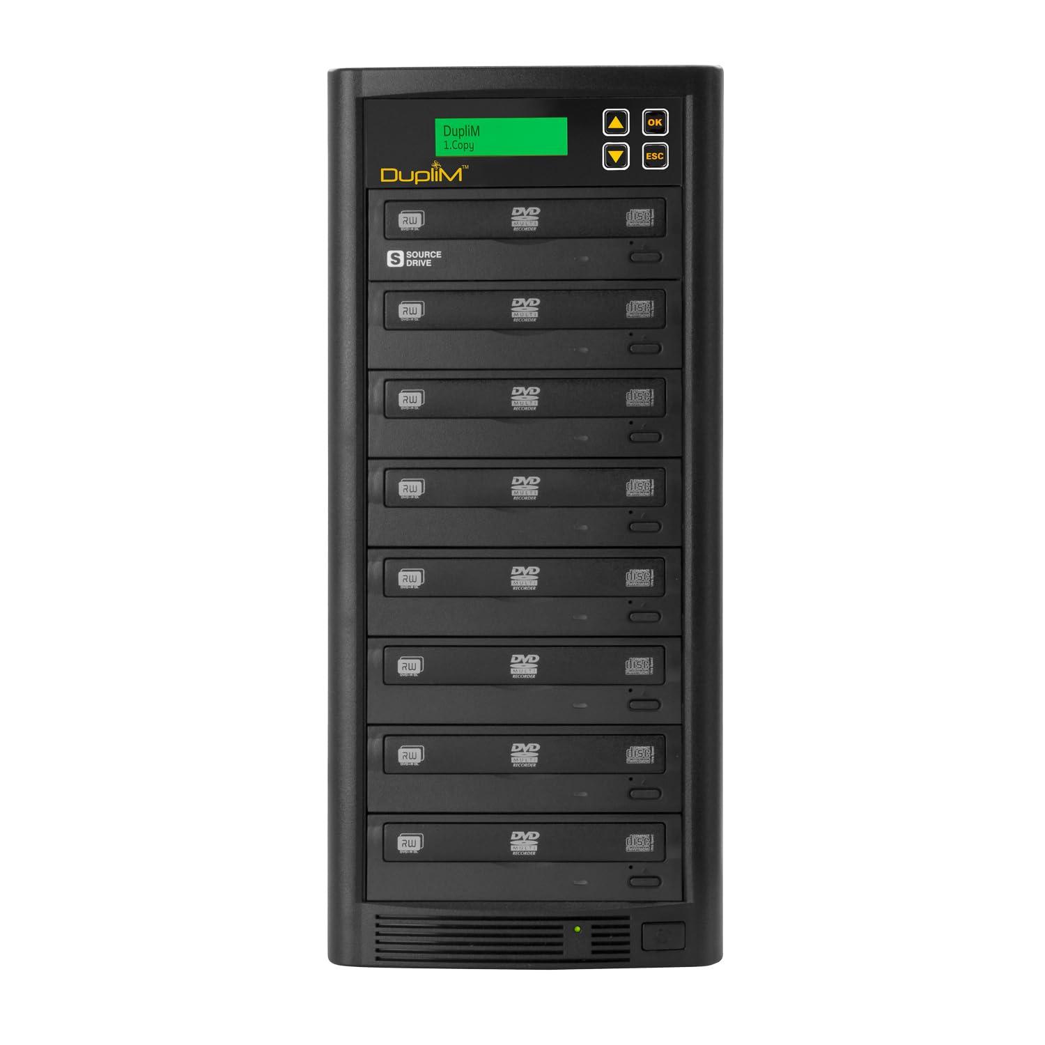 DupliM DupliM 1:7 DVD CD Duplicator Stand-Alone Cloner Burner Copier