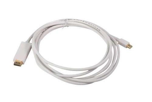 AYAGROUP AYA 15Ft (15 Feet) Mini DisplayPort/Thunderbolt to HDMI (4K@30MHZ) Cable with Audio Output for Mac