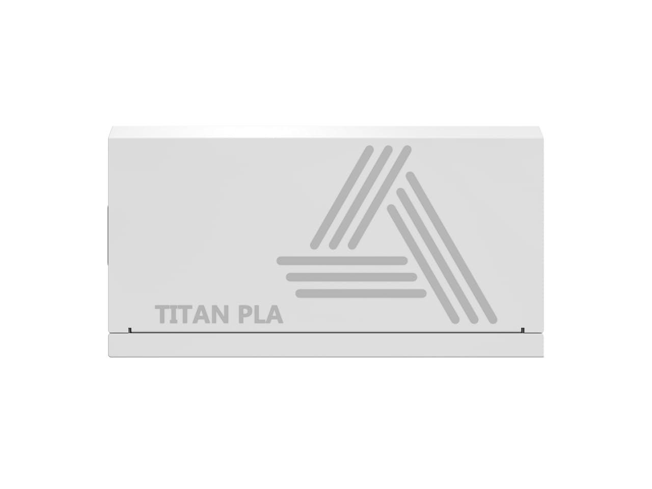 Montech Montech Titan PLA 850W High-End ATX Gaming Power Supply - 80 Plus Platinum & Cybenetics Platinum - Fully Modular - ATX 3.1 & PCIe 5.1 Ready -10 Years Coverage - White