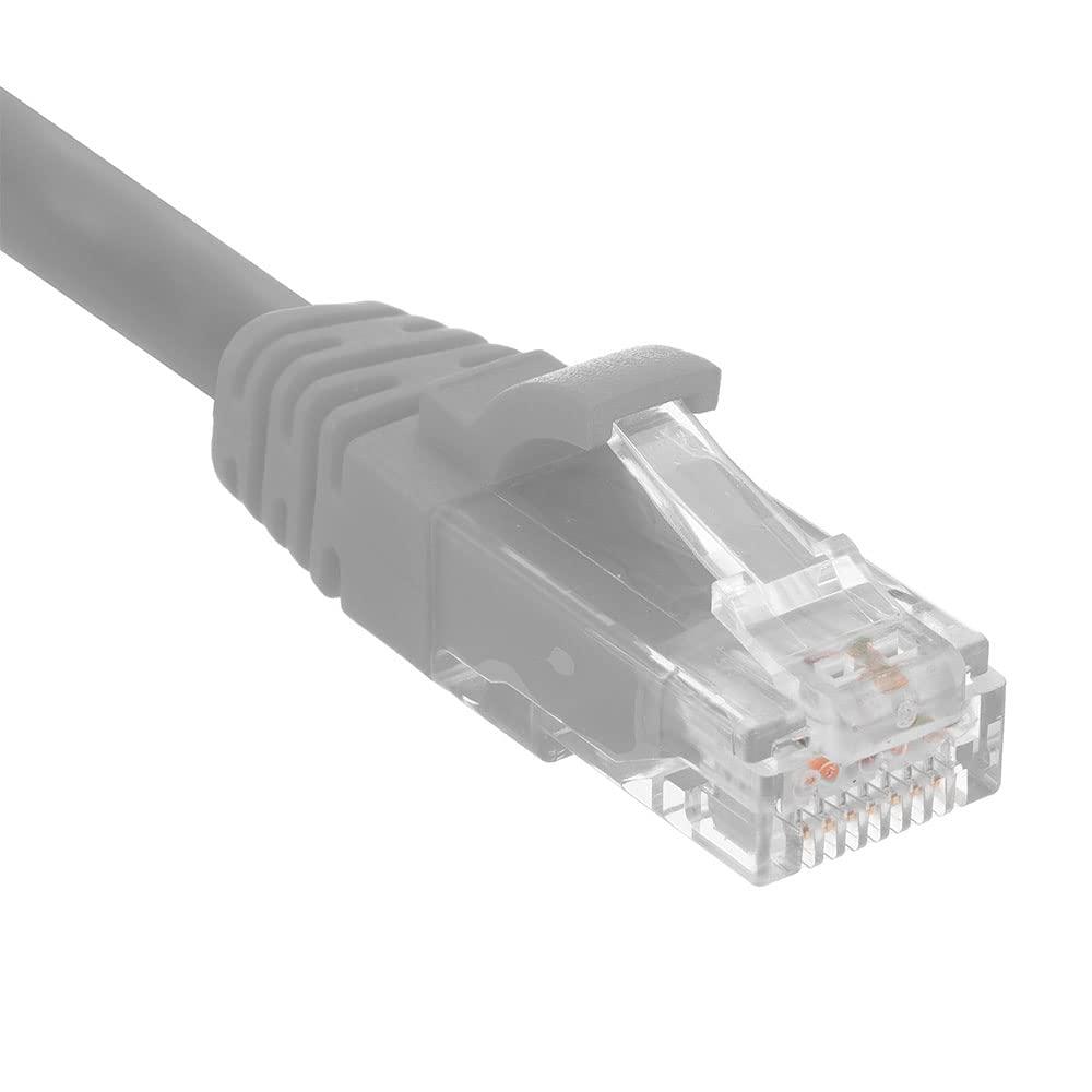NavePoint NavePoint Patch Cable, CAT6, UTP, 24AWG/7 * 0.18 MM, 0.5 Ft, 10 Pack, Gray
