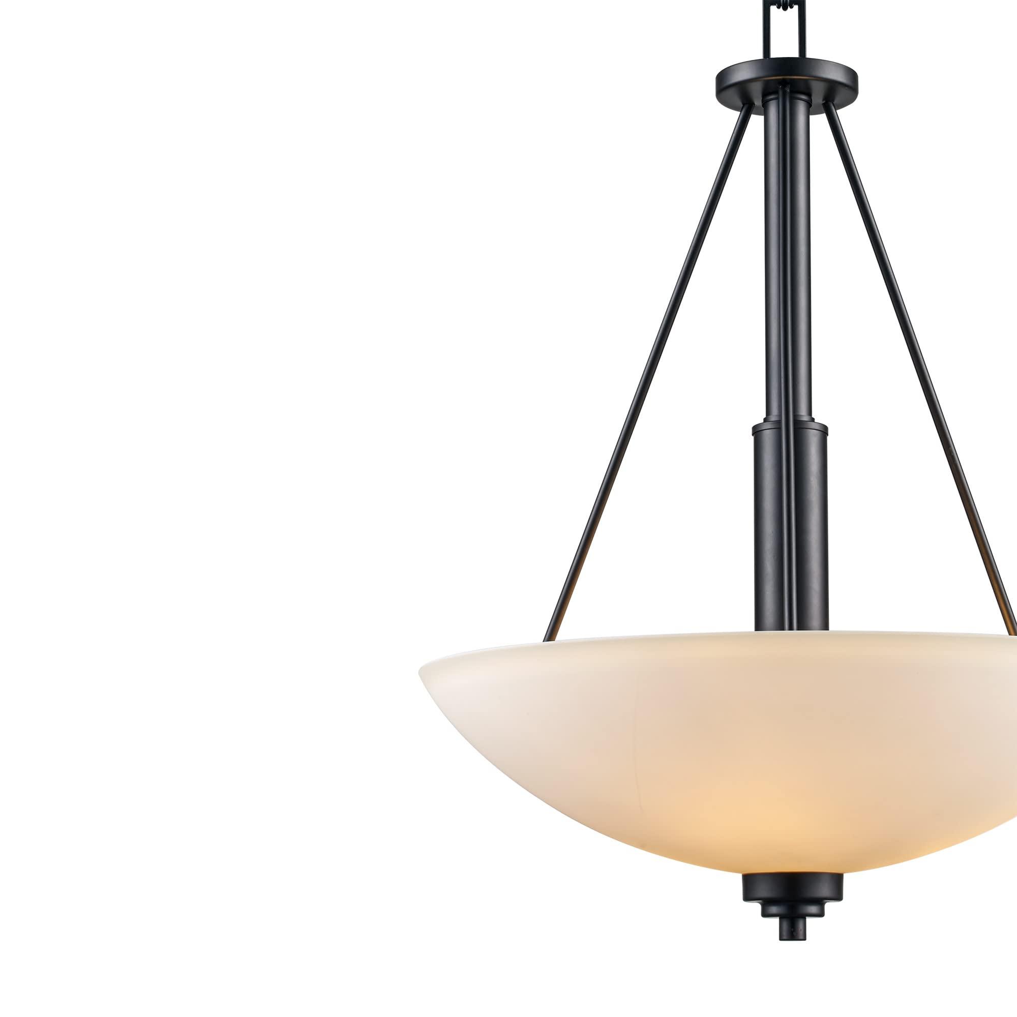 Trans Globe Imports Trans Globe Lighting 70528-1 ROB Mod Pod Indoor Rubbed Oil Bronze Modern Pendant, 20 inch