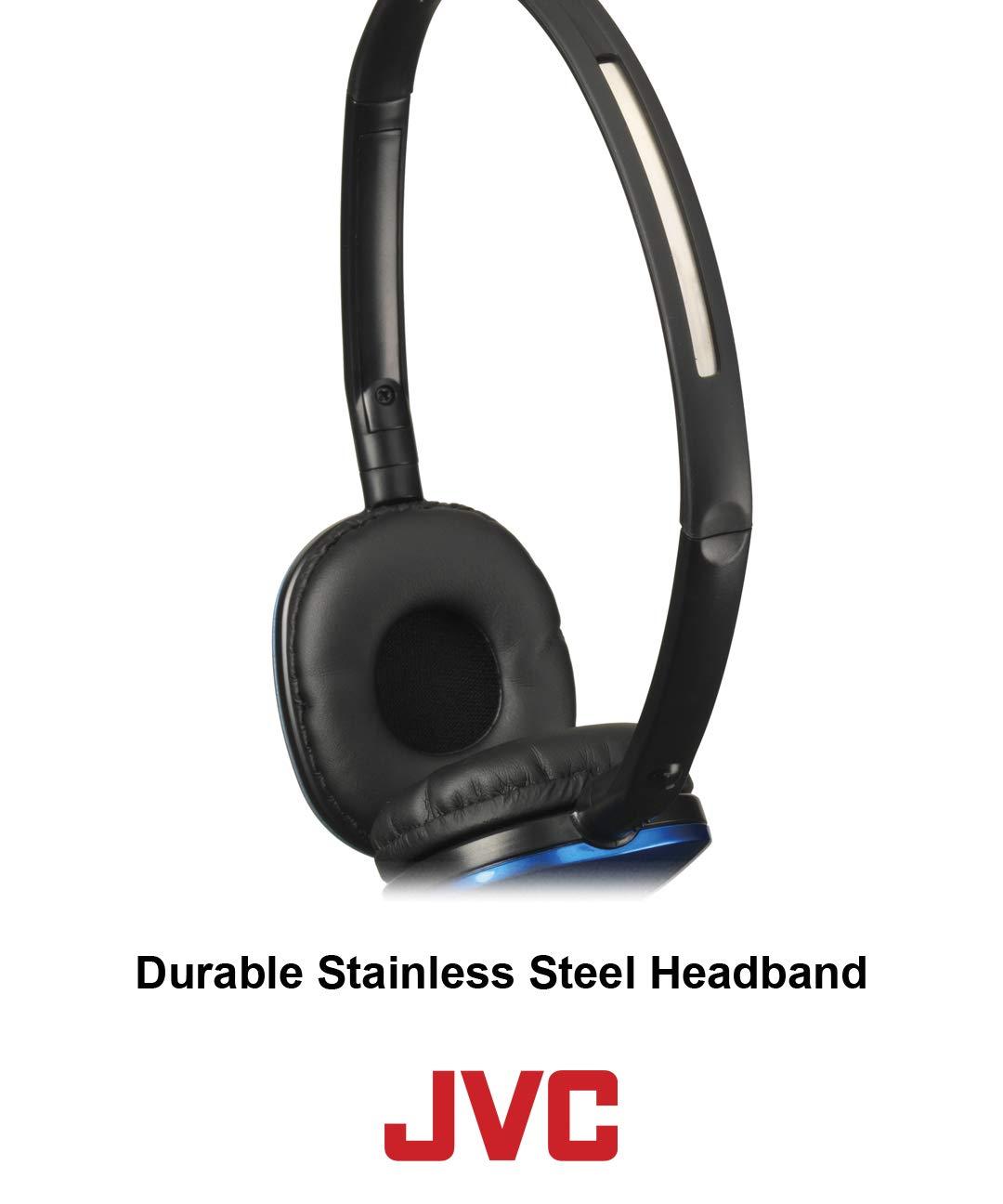 JVC JVC HAS160R Flat Headphones - Red