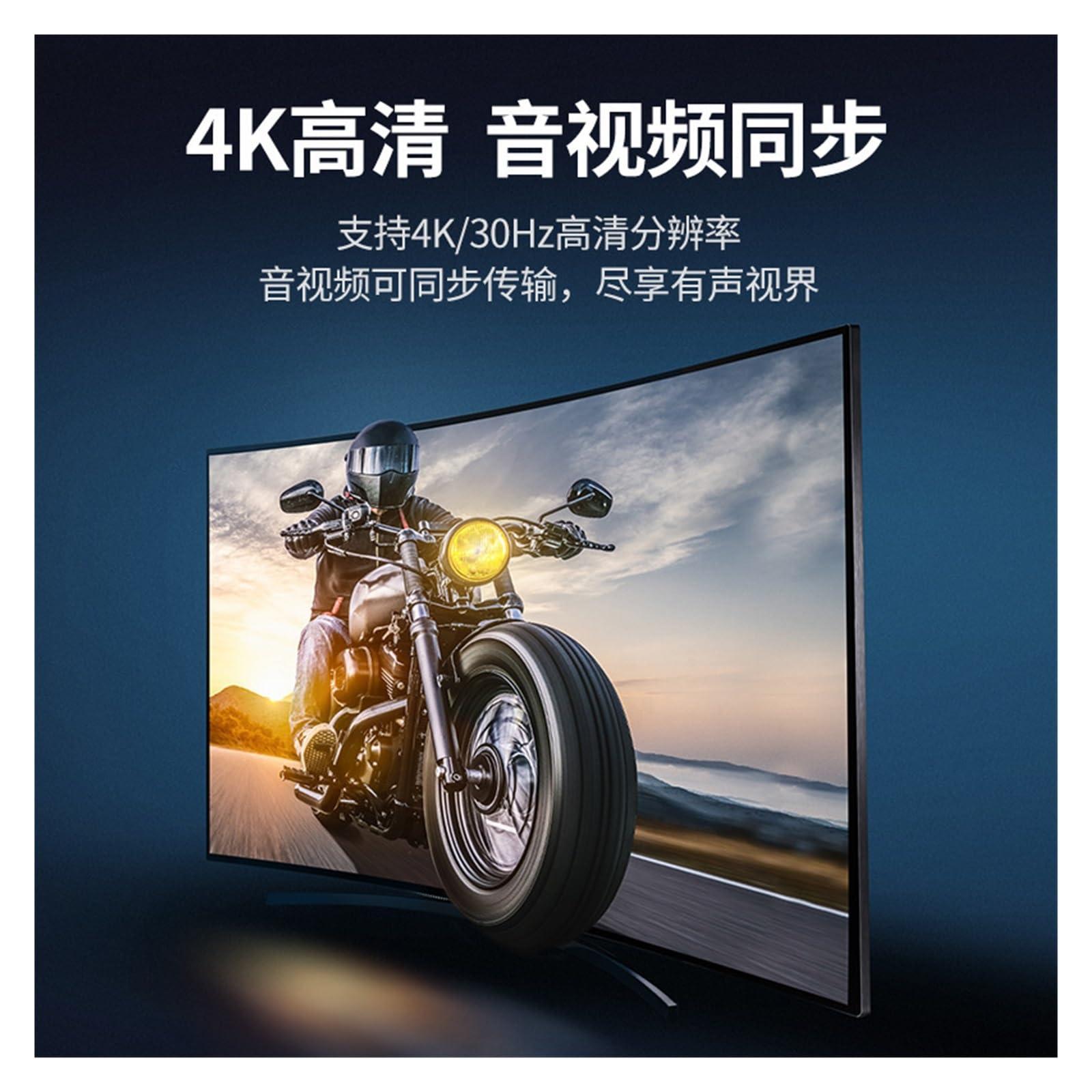 XOIIIQND XOIIIQND HDMI Split Screen Splitter into Two Computer Multi-Screen Two in and one Out Display Different Screen Switching Splitter