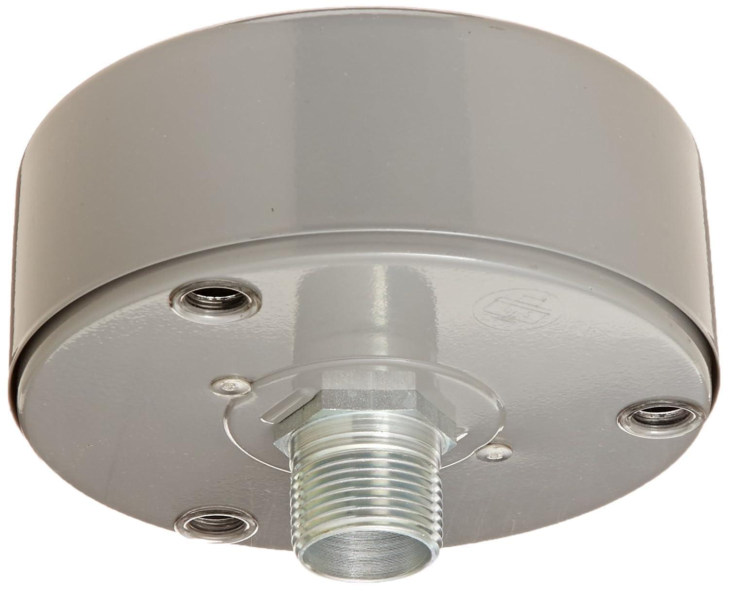 Solberg Solberg FS-15-100 Inlet Compressor Air Filter Silencer, 1\" MPT Outlet, 4\" Height, 6\" Diameter, 35 SCFM, Made in the USA