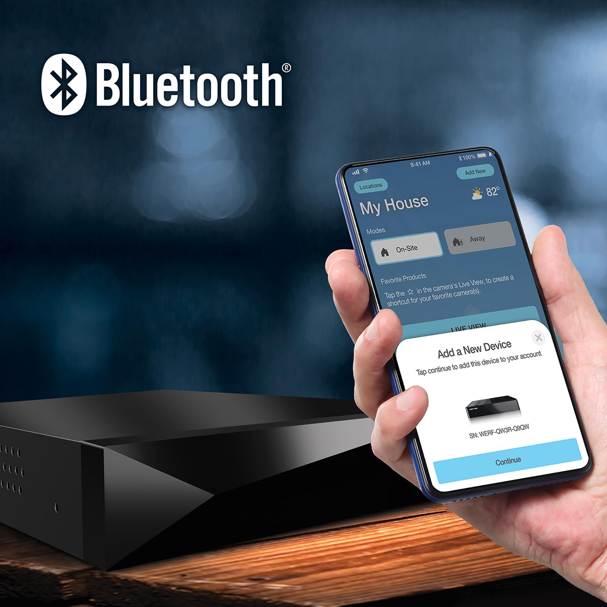 Night Owl Night Owl 2-Way Audio 12 Channel 4K DVR with Customizable Storage - Add up to 12 Total Devices