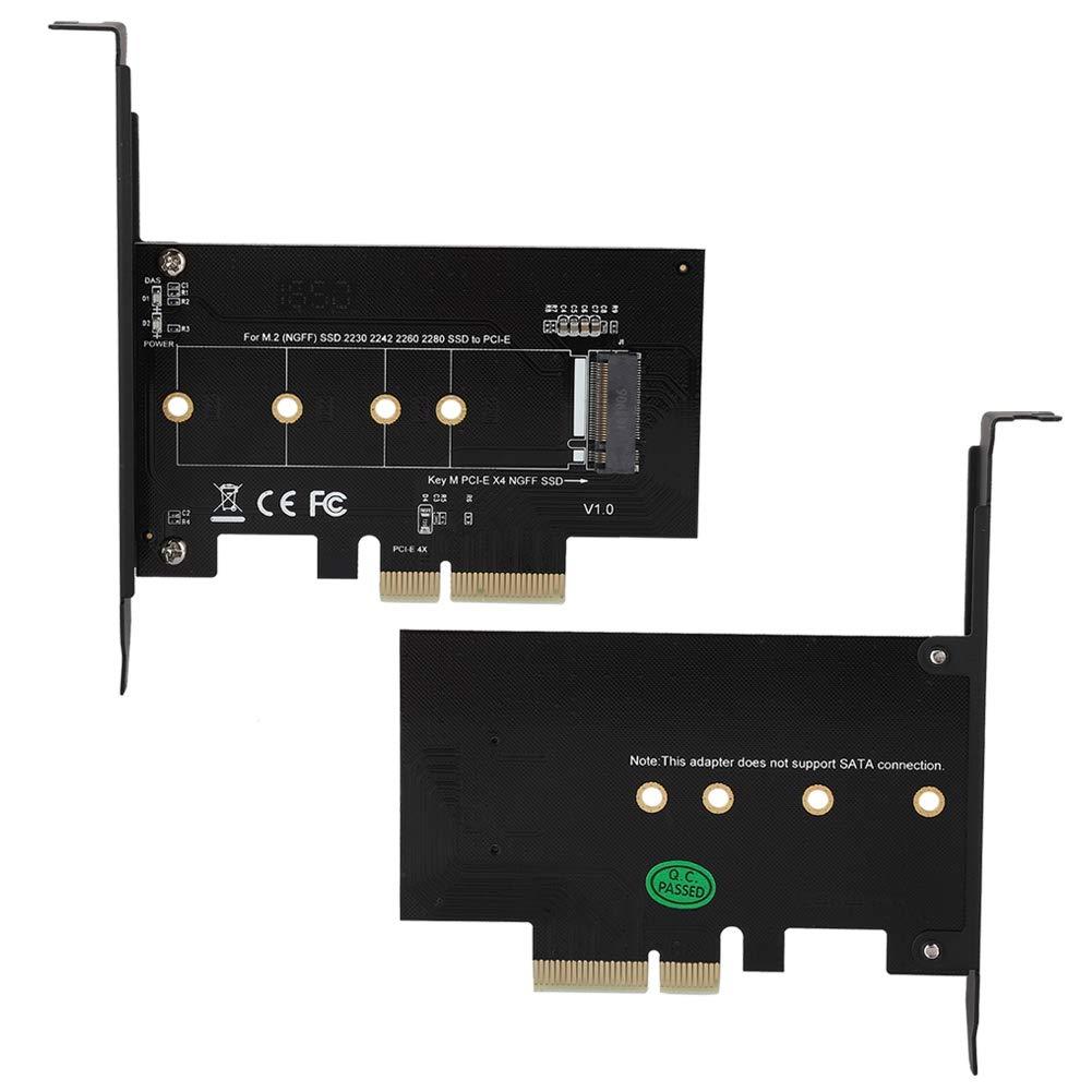 Zerone M.2 to PCI-E3.0 X4 Expansion Adapter Converter Connector PCI-E Riser for M2 NGFF NVME SSD