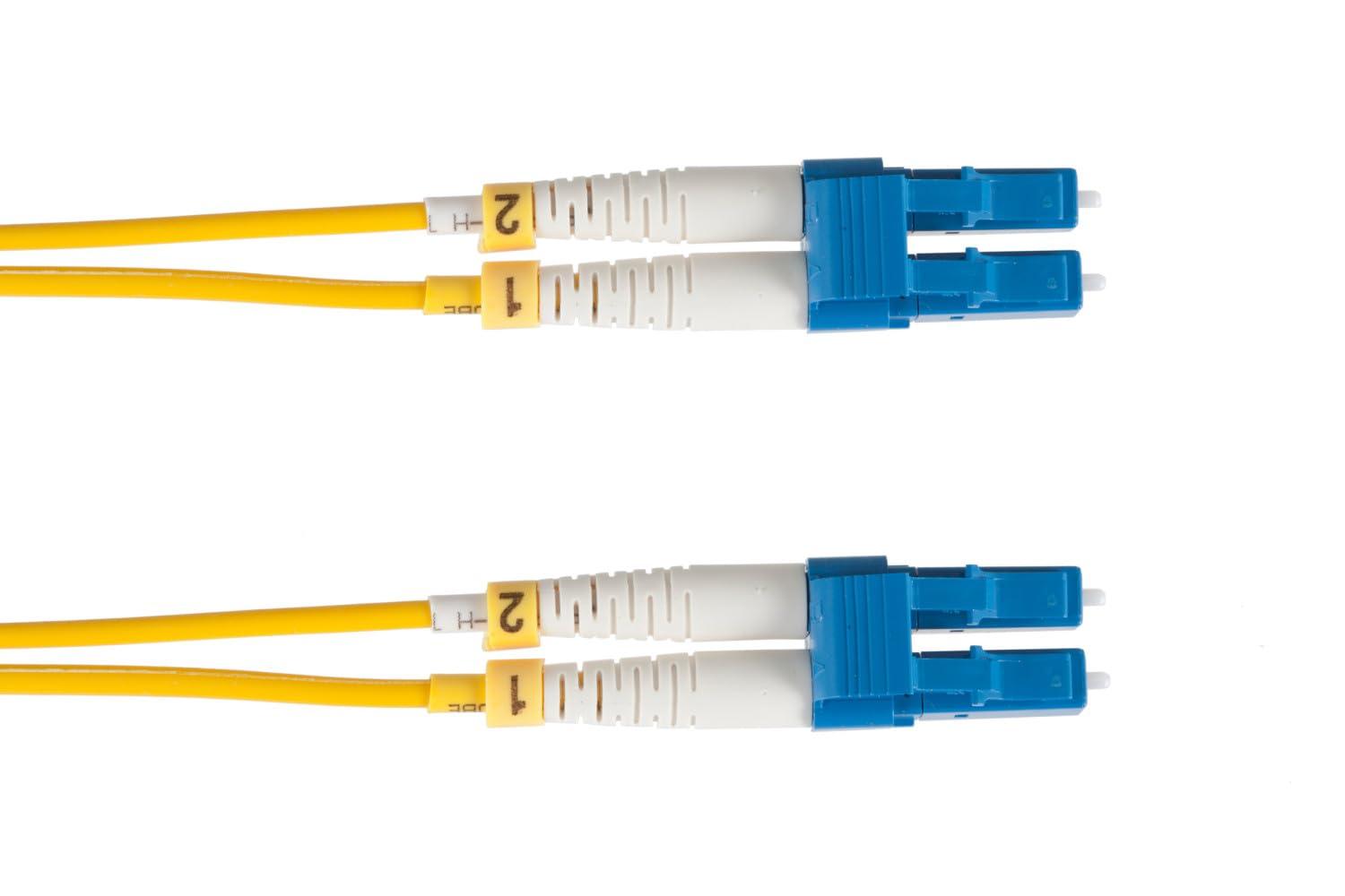CablesAndKits CablesAndKits - 0.6m LC-LC OS2 Premium Singlemode Duplex 9/125 LSHZ Corning Fiber Optic Cable, Lifetime Wty
