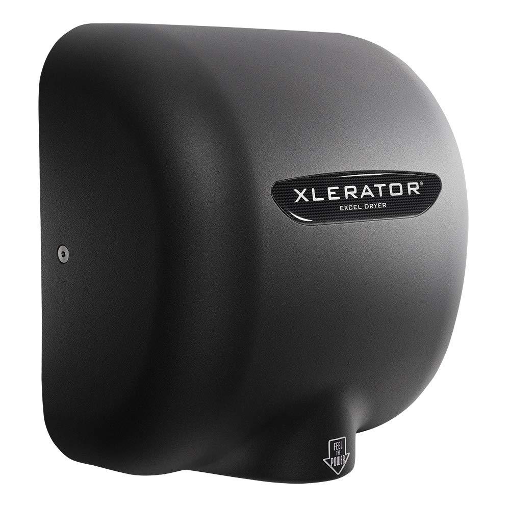 XLERATOR XLERATOR XL-GR Automatic High Speed Hand Dryer with Graphite Cover and 1.1 Noise Reduction Nozzle, 12.5 A, 110/120 V