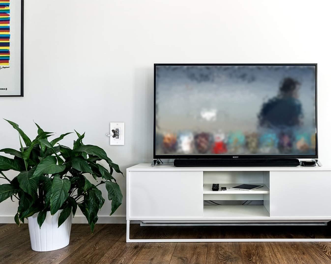 On-Q On-Q WP1014WH WP1014 Cable access strap, 1 Pack, White