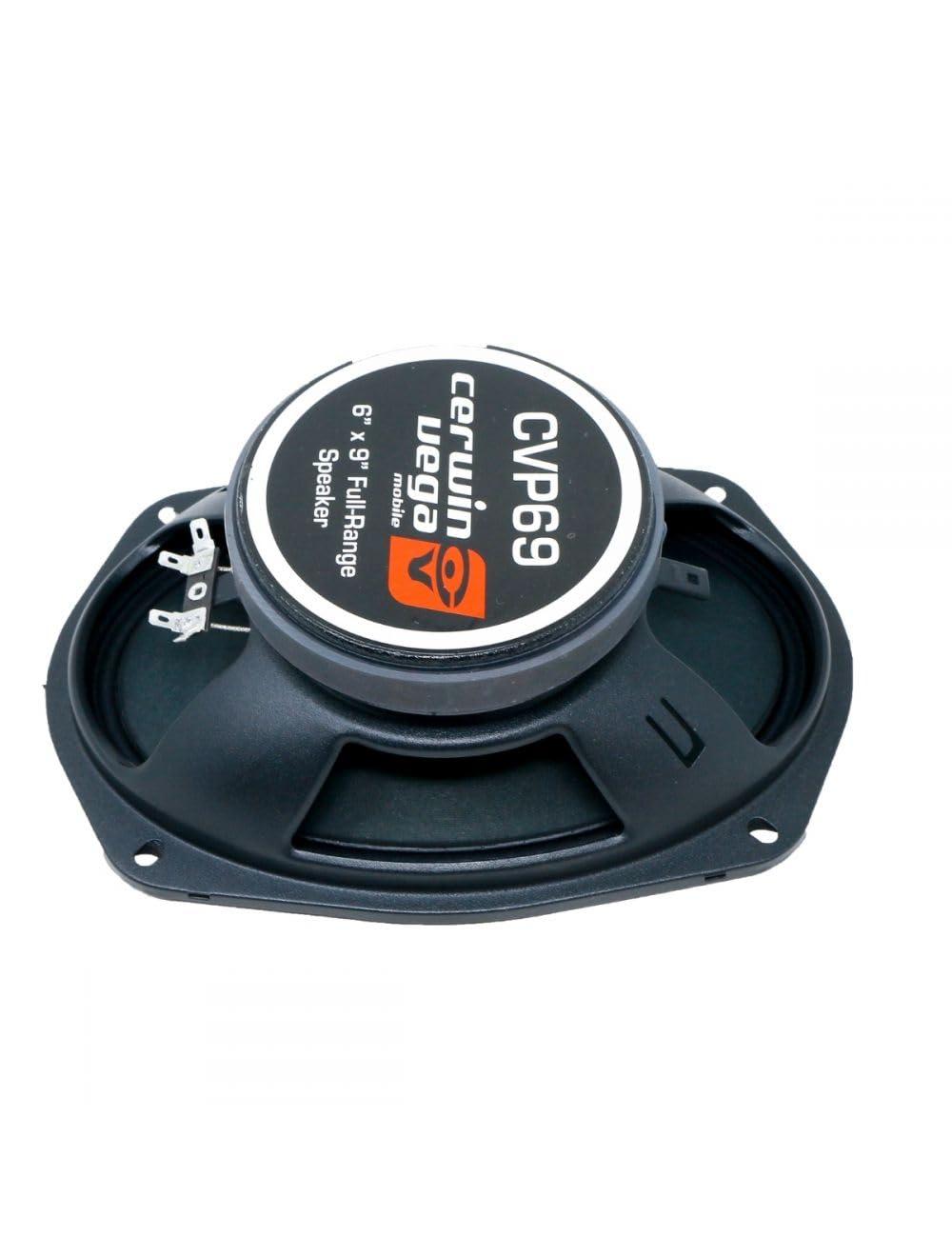 Cerwin Vega Mobile CV Cerwin-Vega CVP69 6-Inch x 9-Inch PRO Full Range Speaker/150W RMS - Single Speaker - Black
