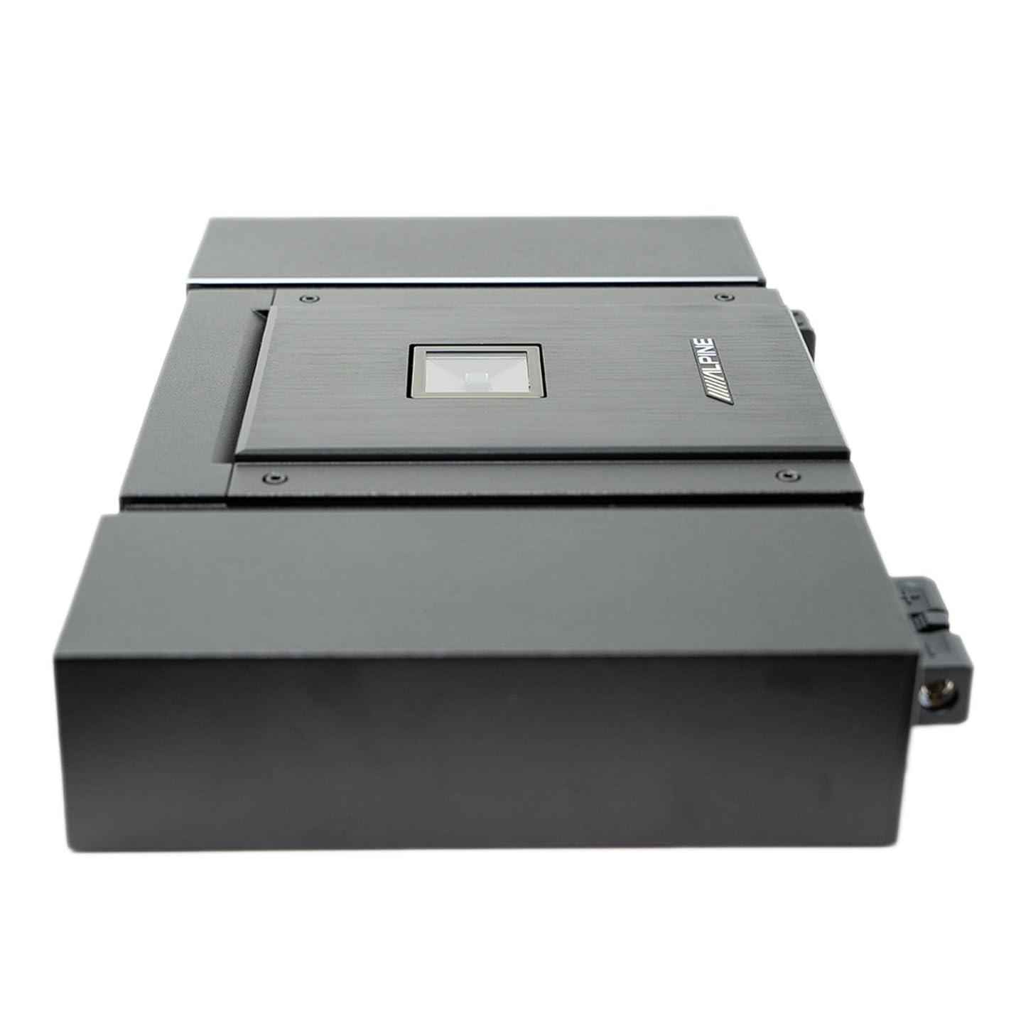 Alpine Alpine Status HDA-M80 Hi-Res Mono Subwoofer Amplifier, 500W x 1 at 4-Ohm, 800W x 1 at 2-Ohm