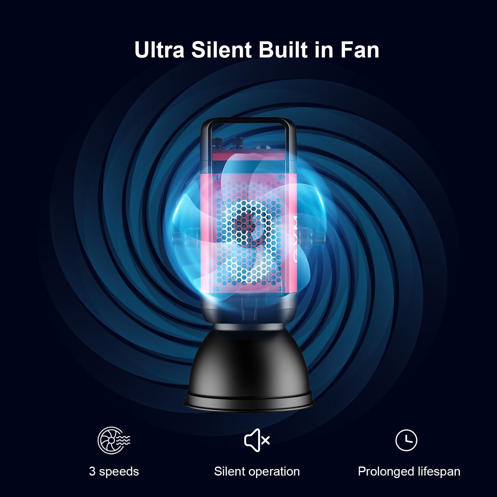 GVM Great Video Maker GVM LED Video Light with Bowens Mount, 300W Bi-Color Continuous Light with DMX/APP Control, Photography Lighting for Video Recording, SD300B Studio Lights 65000Lux/1m, CRI97+, 12 Effect, 2700-6800K