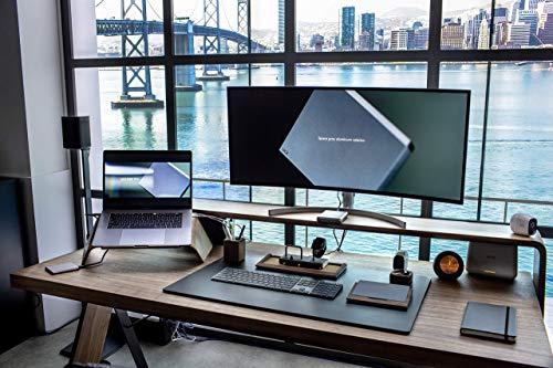 LaCie LaCie Mobile Drive, 2 TB , External Hard Drive HDD Moon Silver, USB-C USB 3.0, With Rescue Services (STHG2000400)