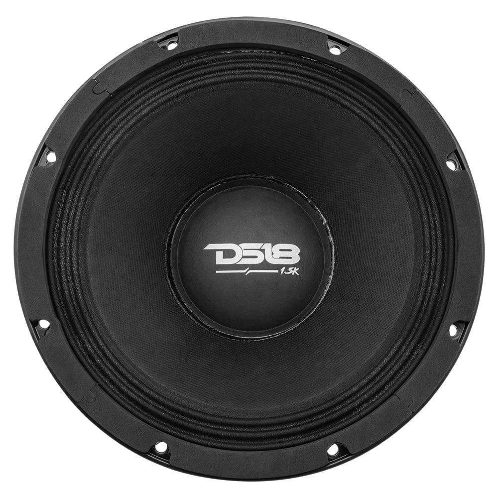 DS18 DS18 PRO-1.5KP10.8 PANCADO - 10\" Brazilian MID BASS Loudspeaker, 3000 Watts Max, 1500 Watts RMS, 8 Ohms - Powerful Car Audio Midrange with Bass Response