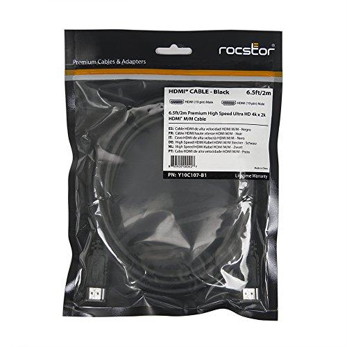 Rocstor Rocstor Premium High Speed HDMI Cable with Ethernet (Y10C107-B1)