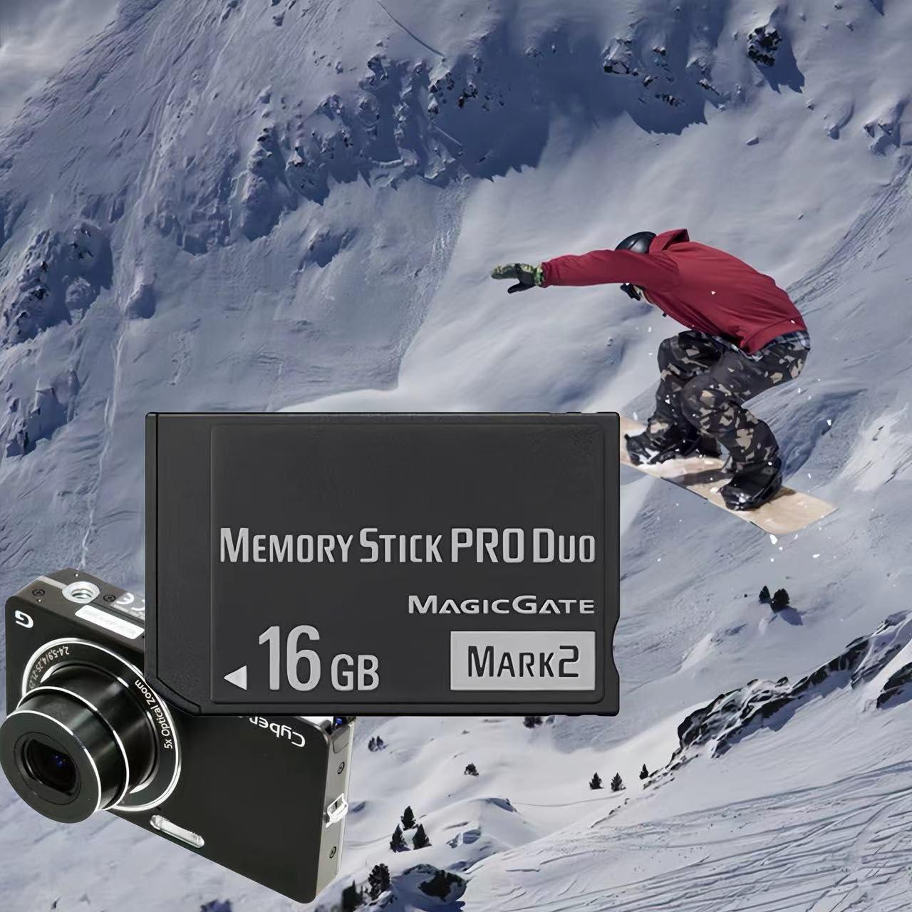 HSANYIUR HSANYIUR High-Speed 16GB Memory Stick Pro Duo Mark2 - for PSP and Camera Memory Cards