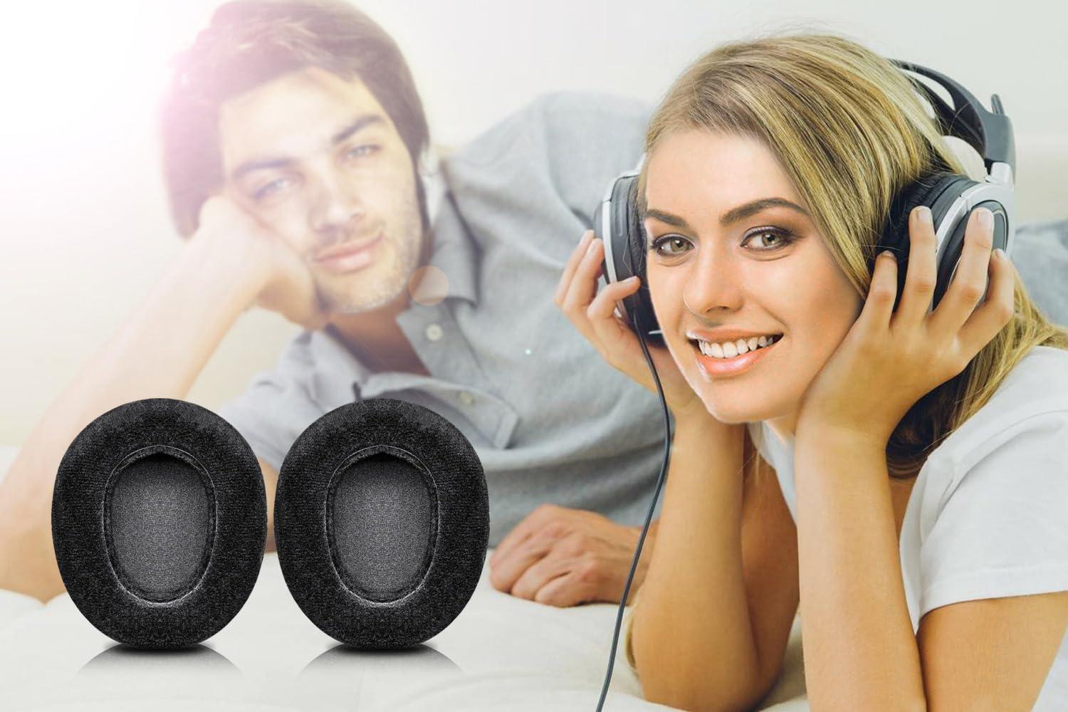 LTYIVABHTTW Nova Pro Wireless Replacement Ear Pads - Compatible with Steelseries Arctis Nova Pro Wireless by LTYIVABHTTW I Improved Durability & Sound (Soft Velour)