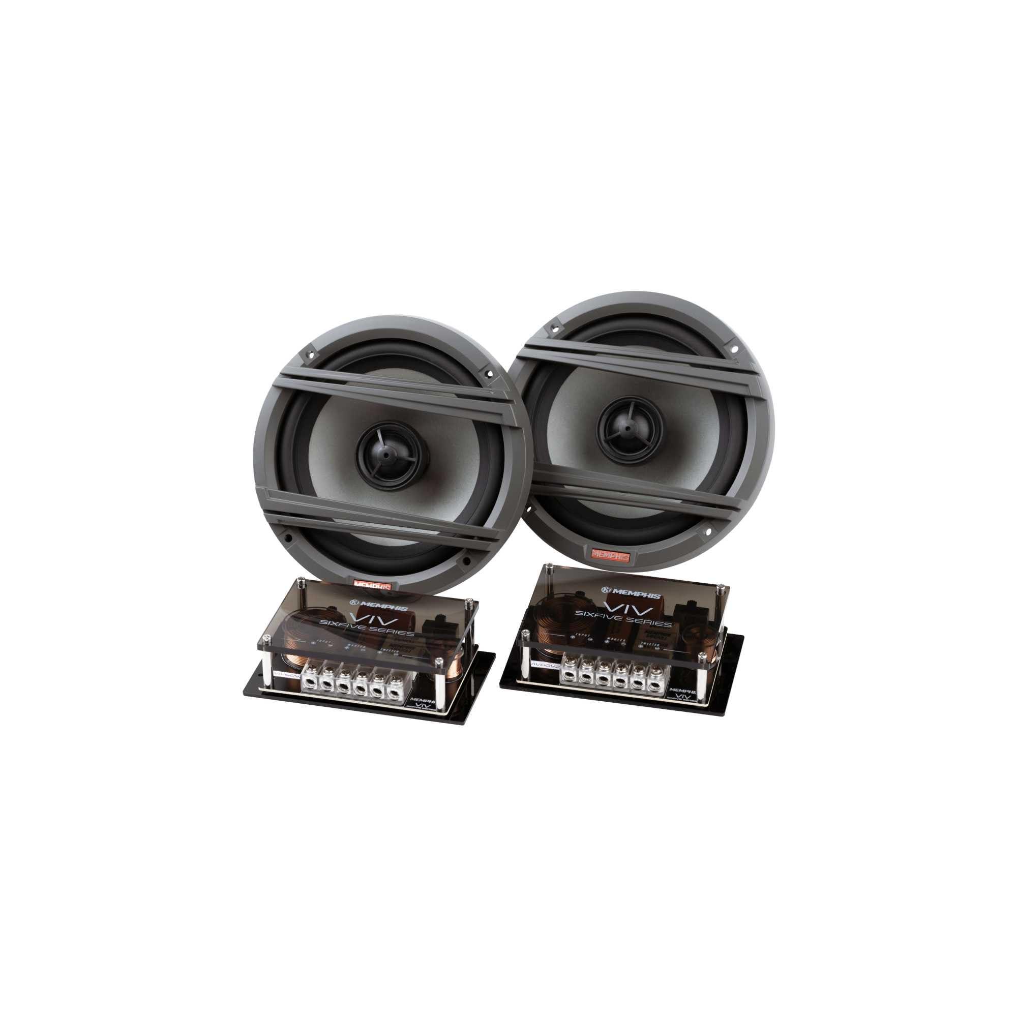 Memphis Memphis Audio VIV60V2 6.5\" Six Five Series Coaxial Speakers, Pair