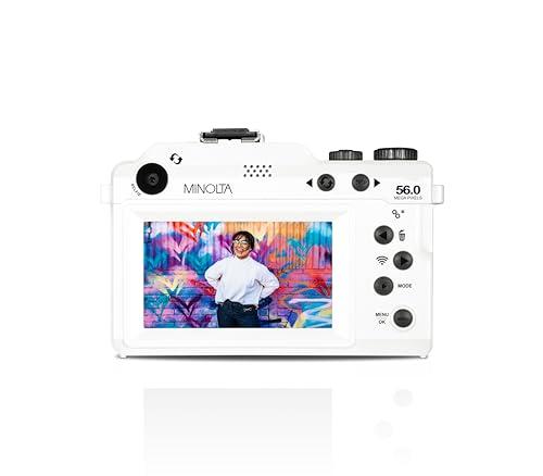 Konica Minolta Minolta MND65 56 MP Autofocus / 4K60FPS Ultra HD Camera w/WiFi and Two Replaceable Faceplates