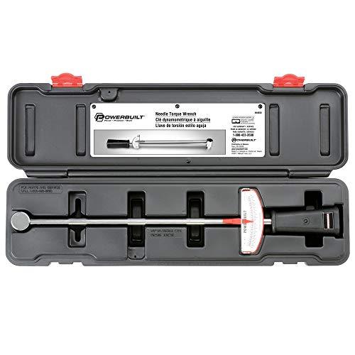 Powerbuilt Powerbuilt 944050 Drive Needle Torque Wrench Kit, Black