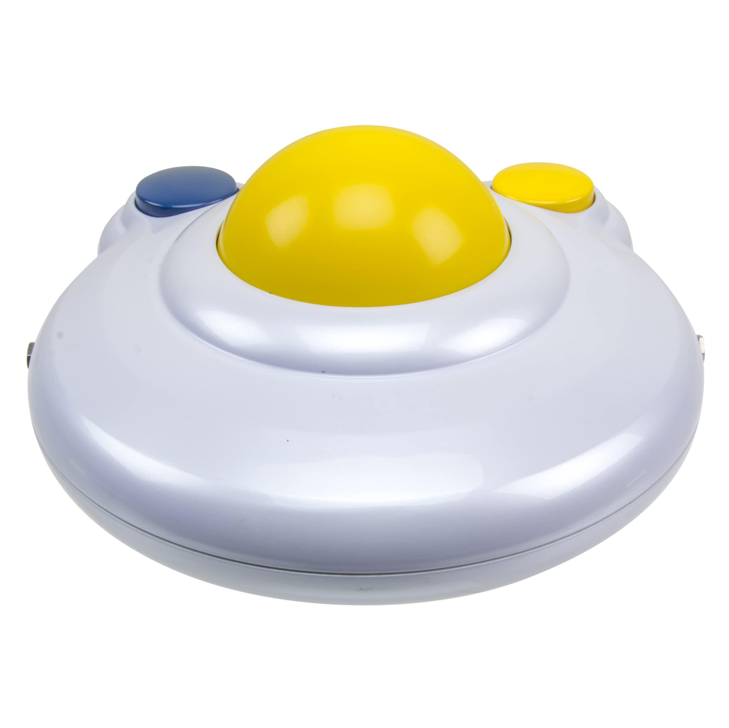 Ablenet AbleNet BIGtrack 2 Trackball - Adaptive Mouse for Special Needs and Users Who Lack Fine Motor Skills - Big Trackball Mouse with 2 Mouse Buttons for Handicap and Disabled - Product #12000006